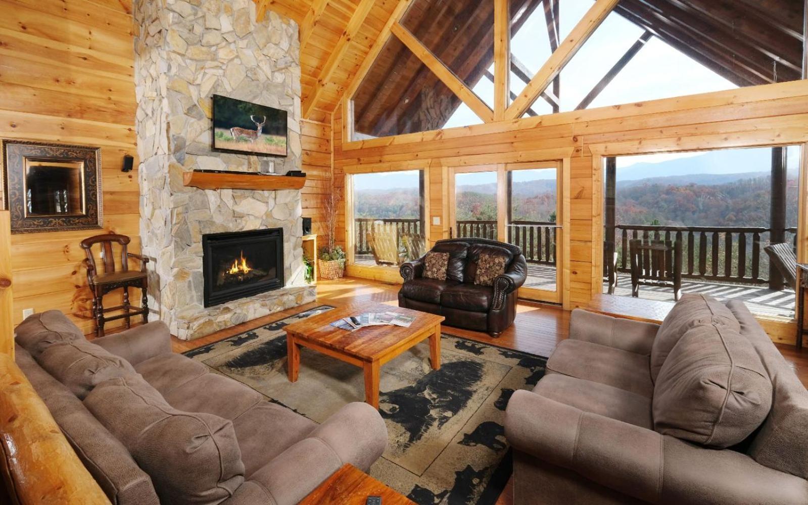 Smoky Vista Lodge سيفيرفيل المظهر الخارجي الصورة