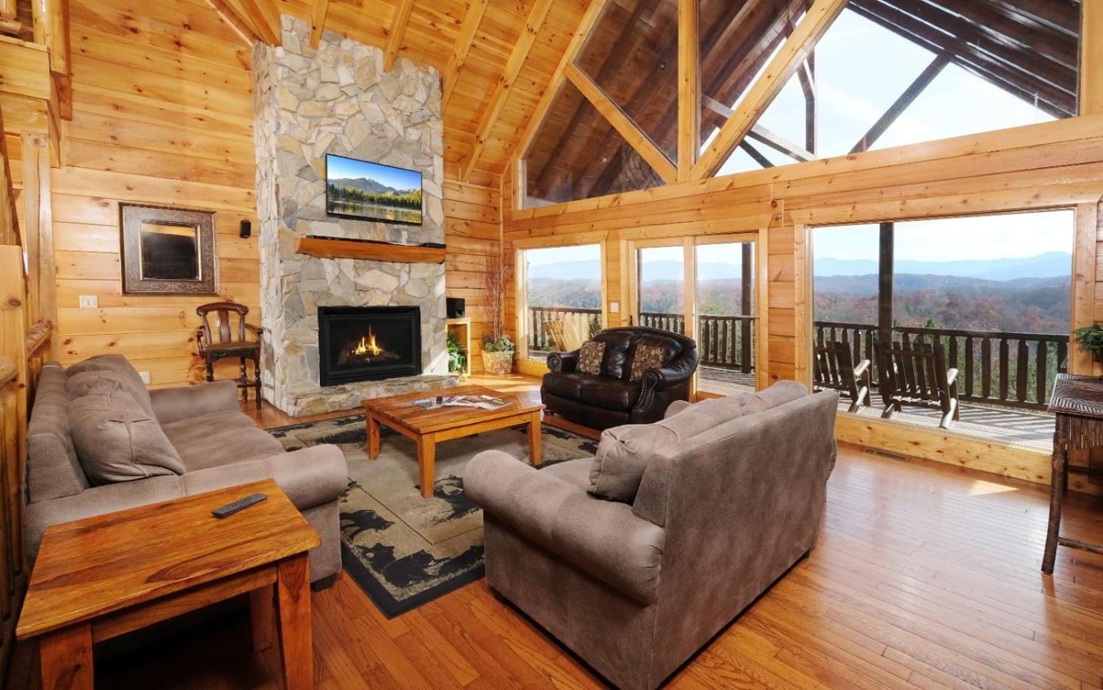 Smoky Vista Lodge سيفيرفيل المظهر الخارجي الصورة